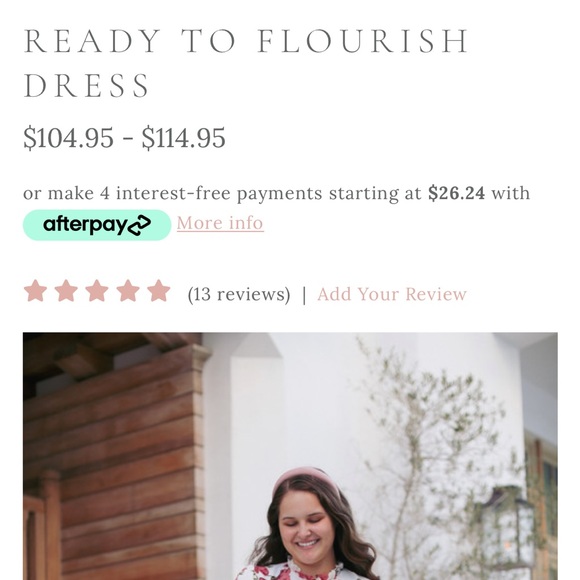 Dainty Jewells Ready to Flourish Dress Small - Picture 2 of 7